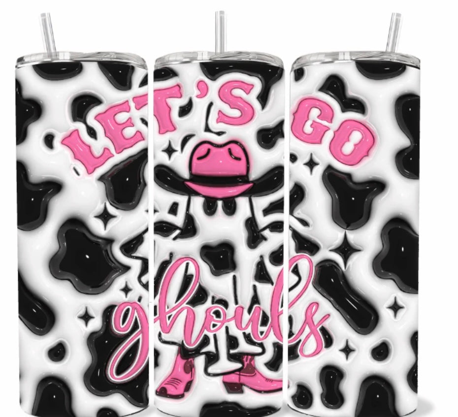 20 OZ LETS GO GHOULS TUMBLER