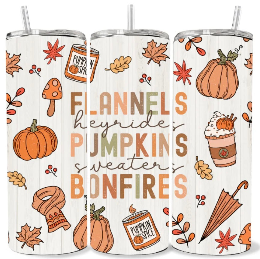 20 OZ FALL THINGS TUMBLER