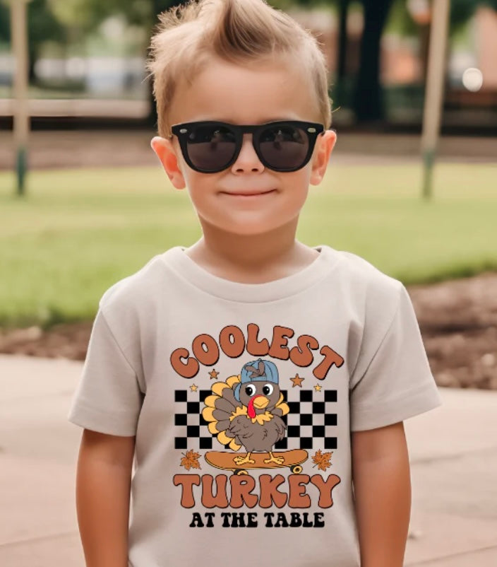 COOLEST TURKEY KIDS T-SHIRT (BOY)
