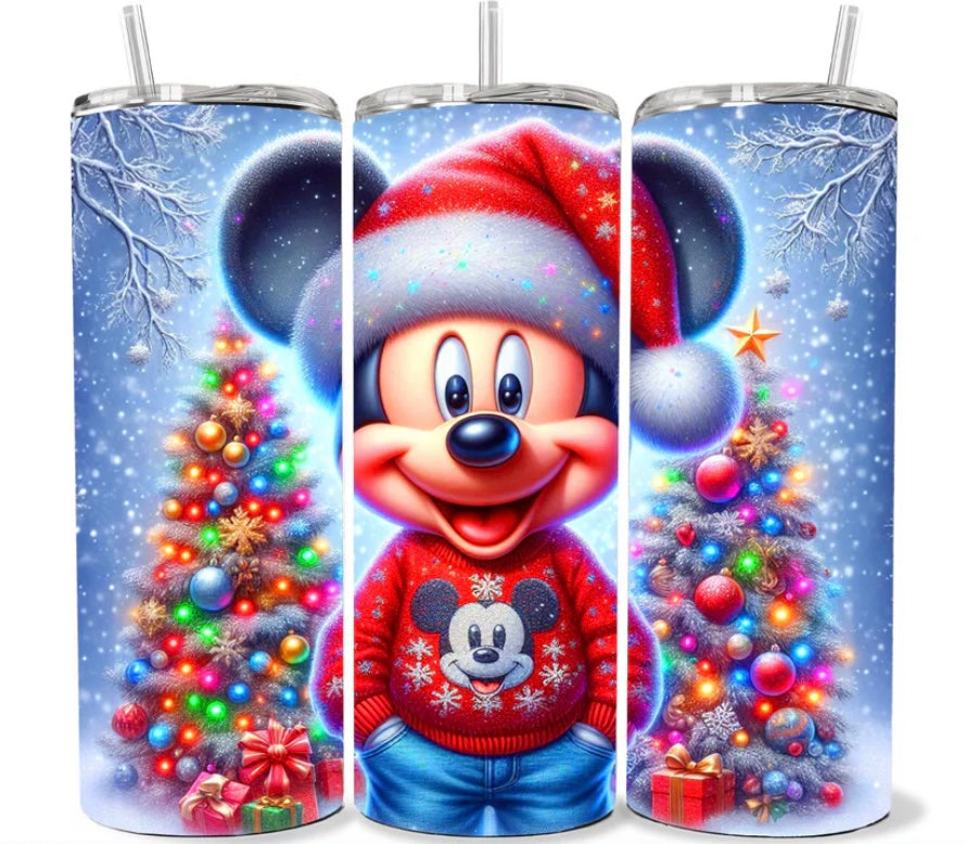 20 OZ MICKEY CHRISTMAS TUMBLER