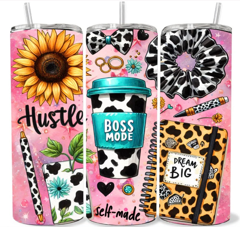 20 OZ BOSS MODE TUMBLER