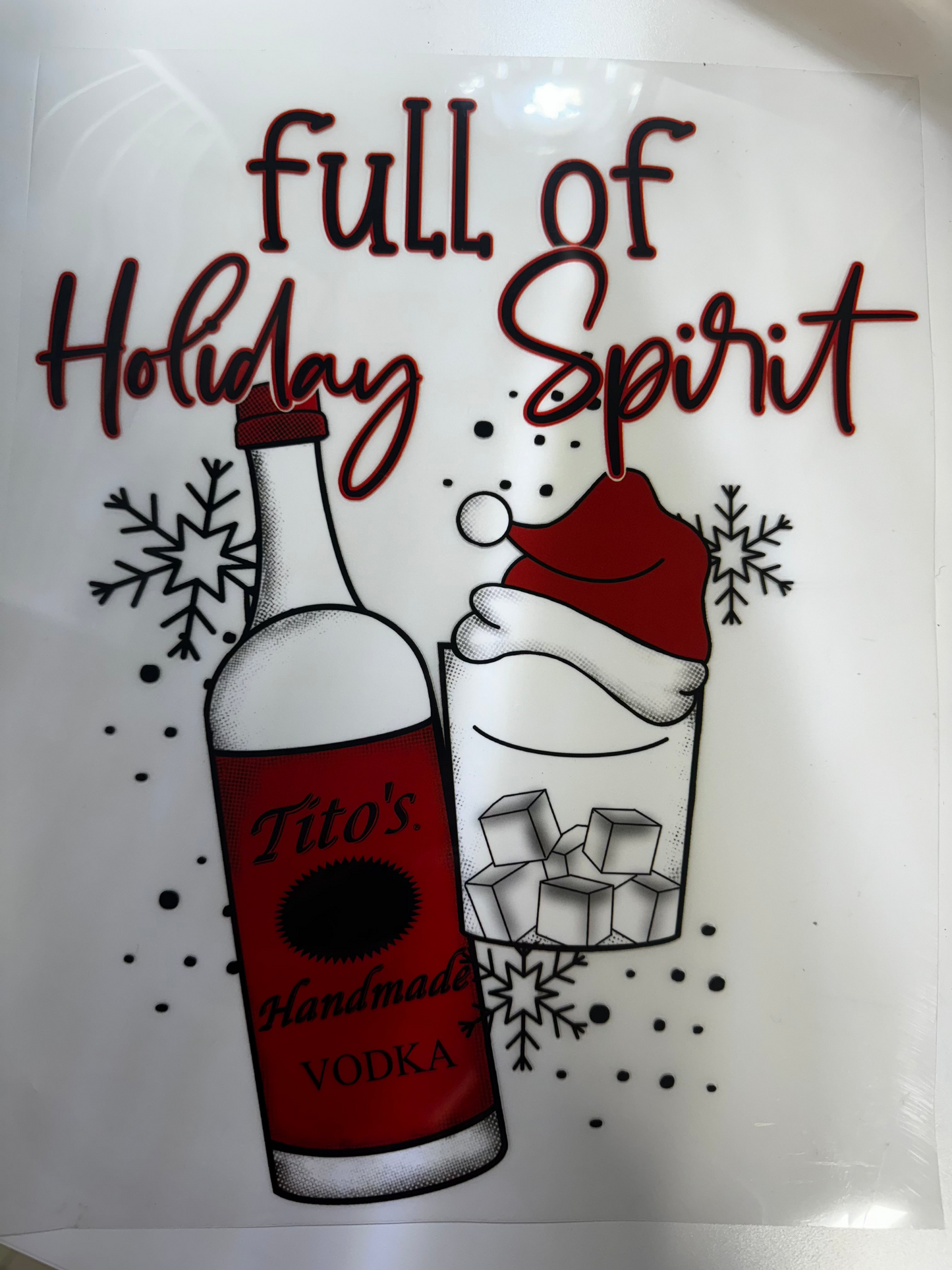 FULL OF HOLIDAY SPIRIT T-SHIRT