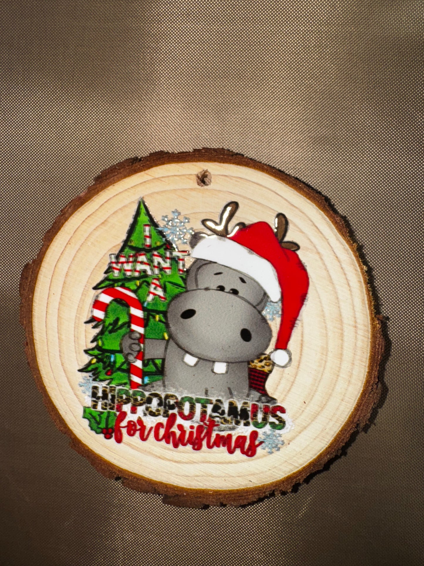 HIPPOPOTAMUS ORNAMENT