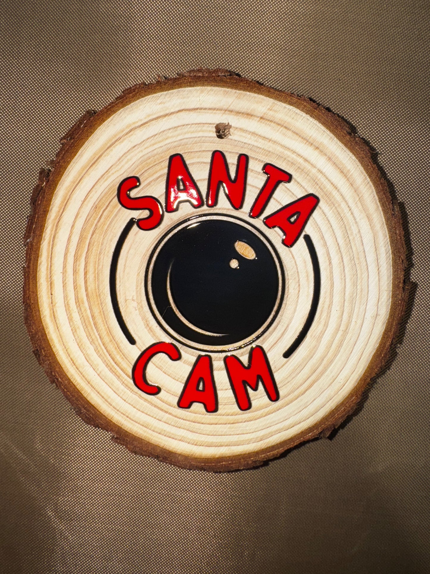 SANTA CAM ORNAMENT