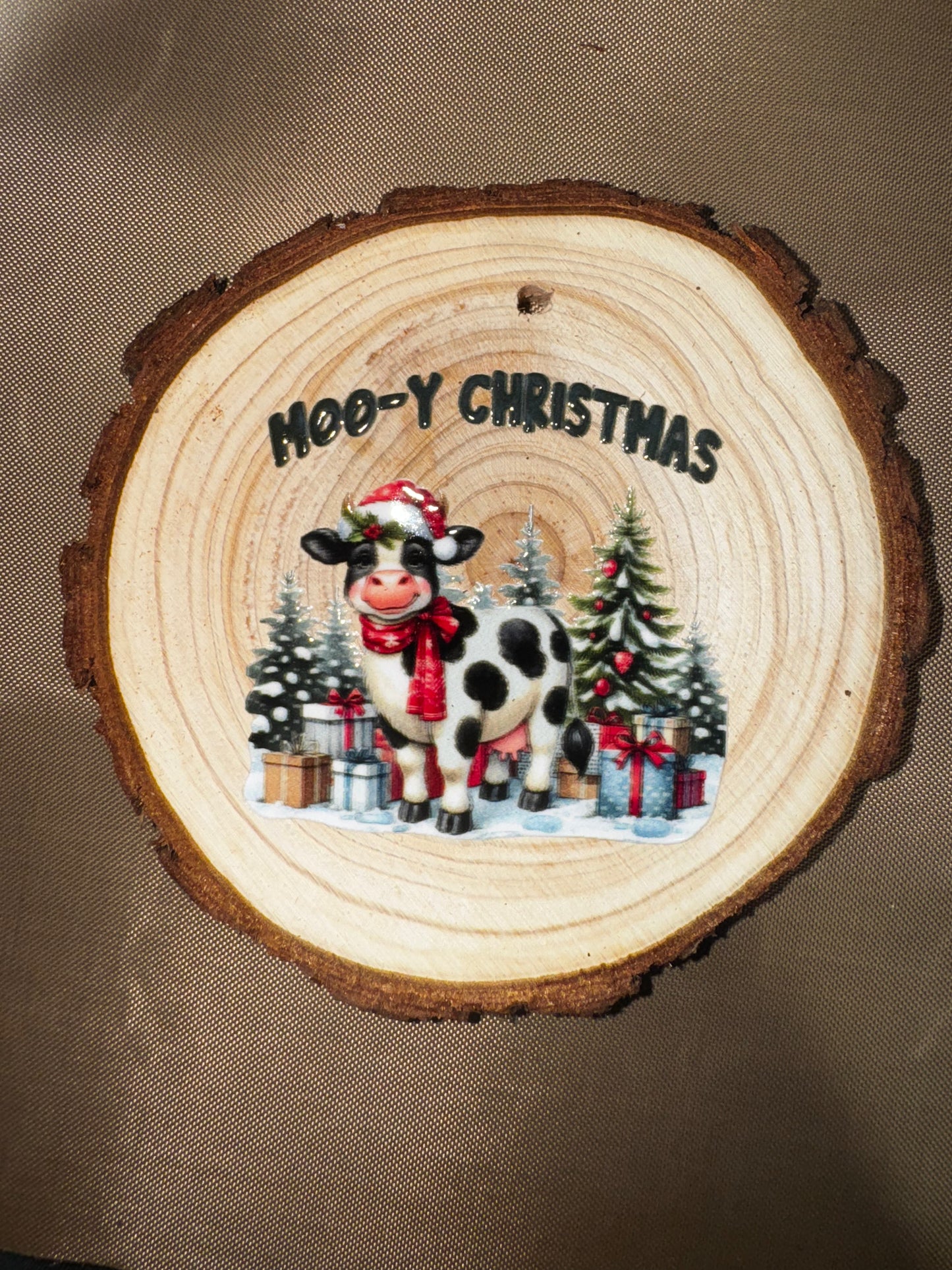 MOO-Y CHRISTMAS ORNAMENT