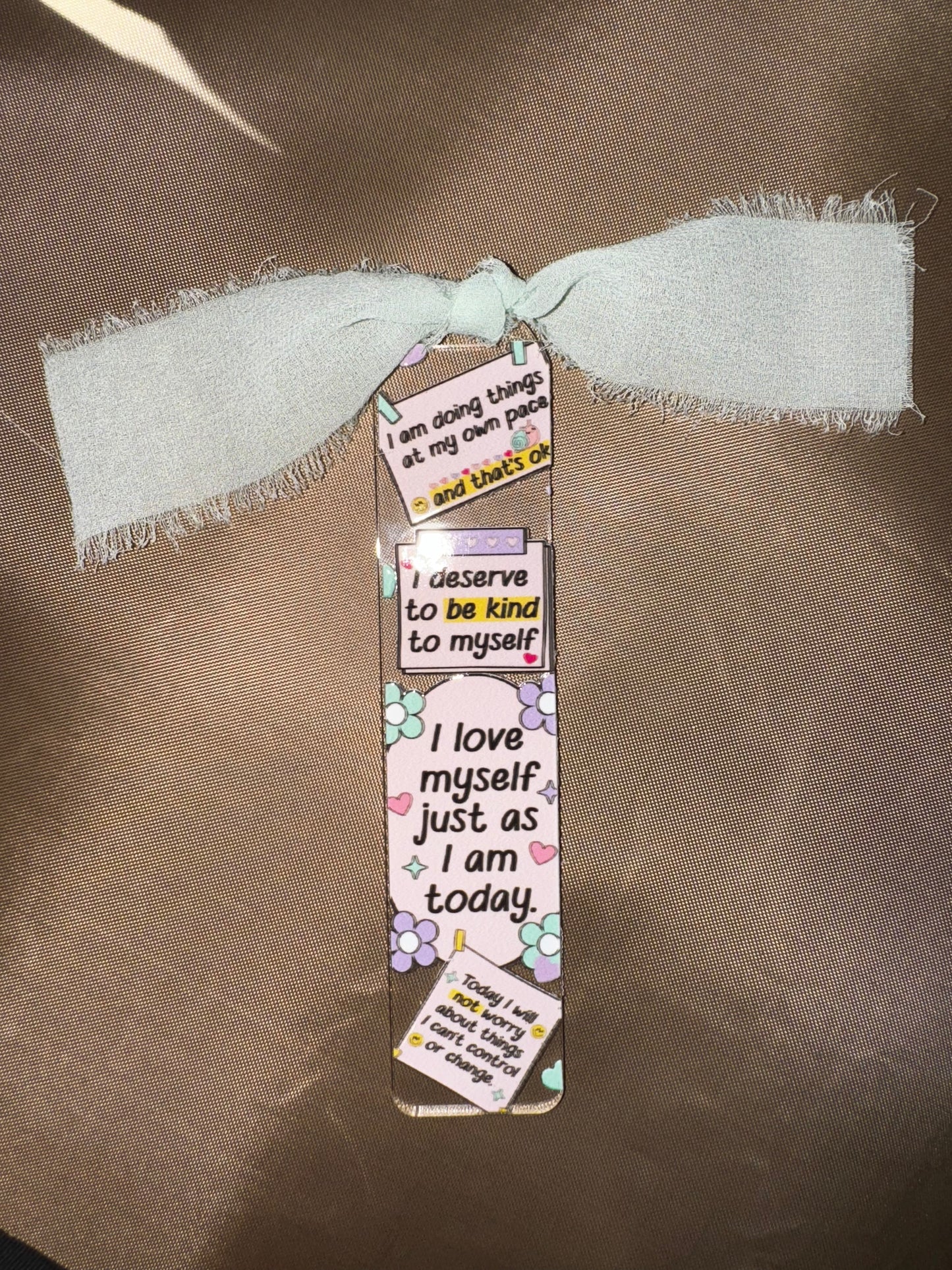 SELF MOTIVATION BOOKMARK