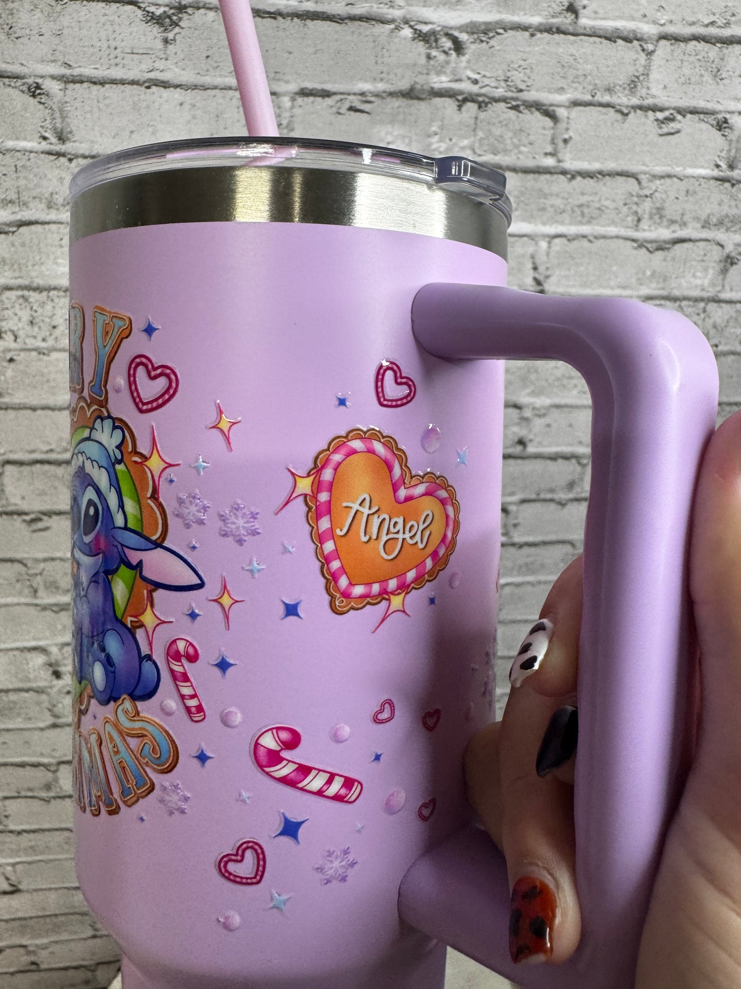 MERRY STITCHMAS 40 OZ TUMBLER