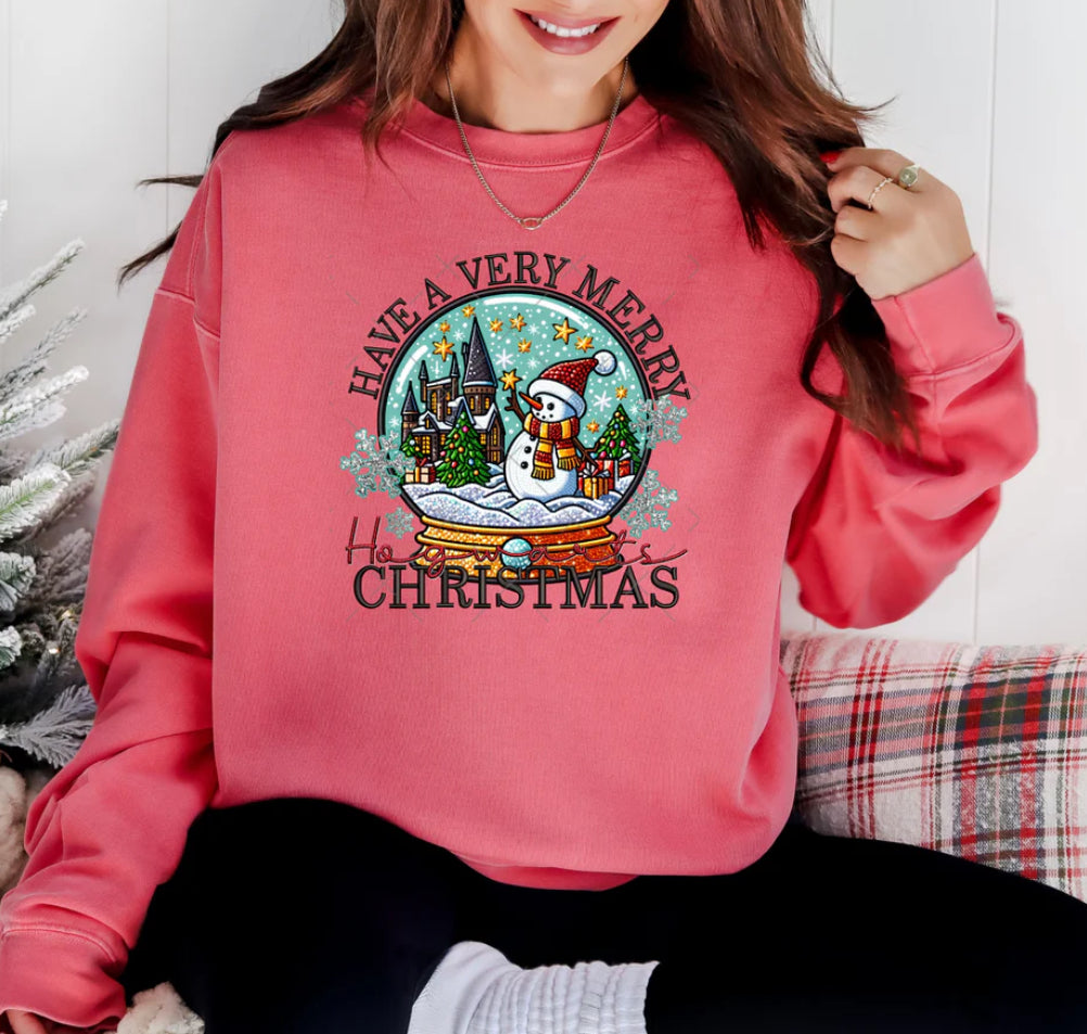 MERRY HOGWARTS CHRISTMAS T-SHIRT