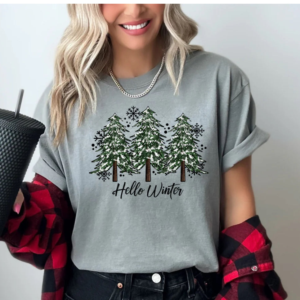 HELLO WINTER T-SHIRT