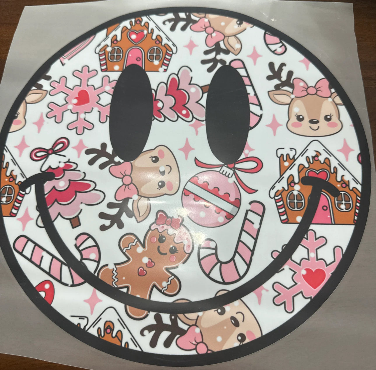 GINGERBREAD SMILEY T-SHIRT