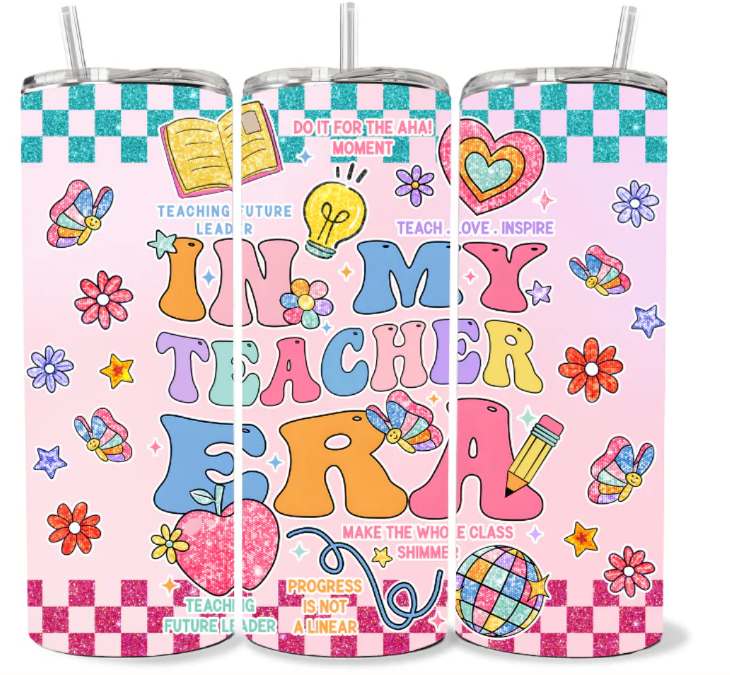 20 OZ IN MY TEACHING ERA TUMBLER