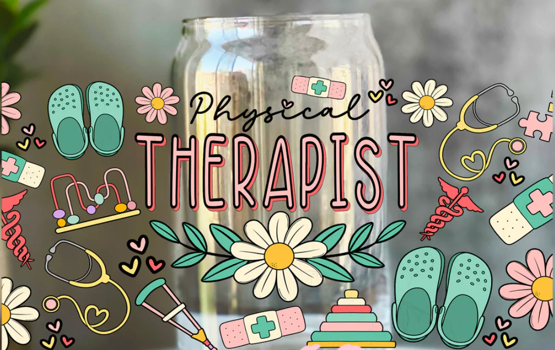 16 OZ PHYSICAL THERAPIST GLASS CUP