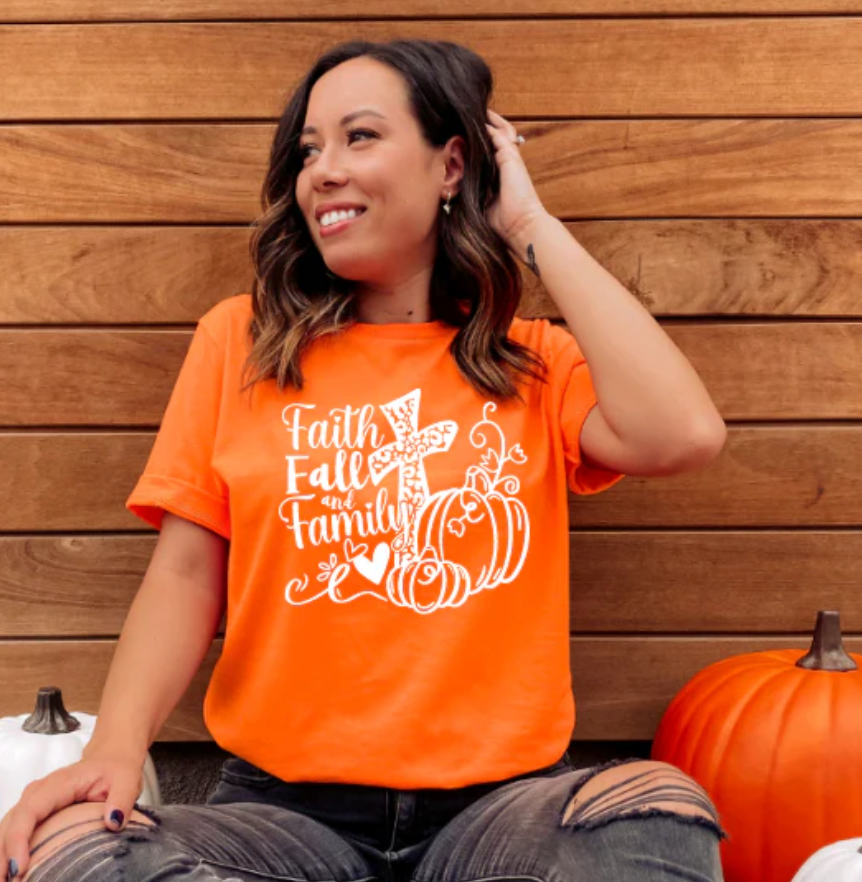 FAITH FALL AND FAMILY T-SHIRT