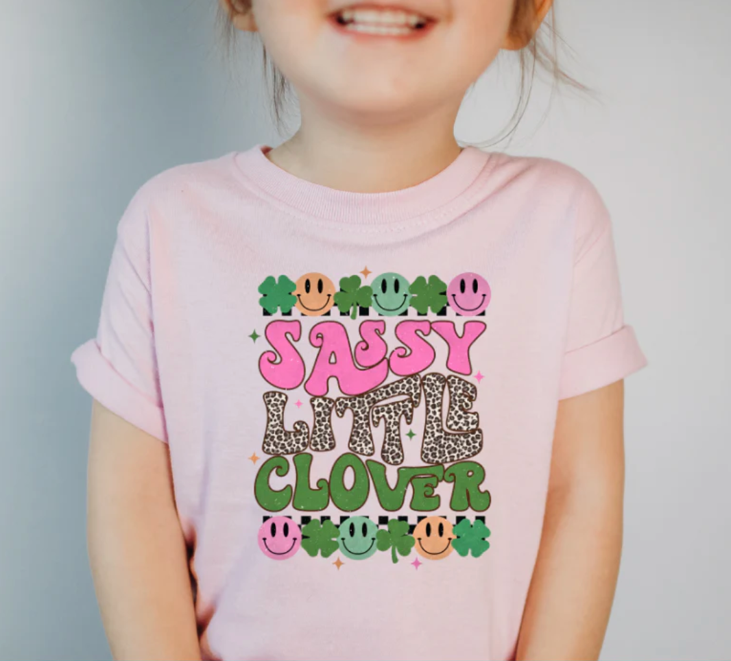 SASSY LITTLE CLOVER KIDS T-SHIRT