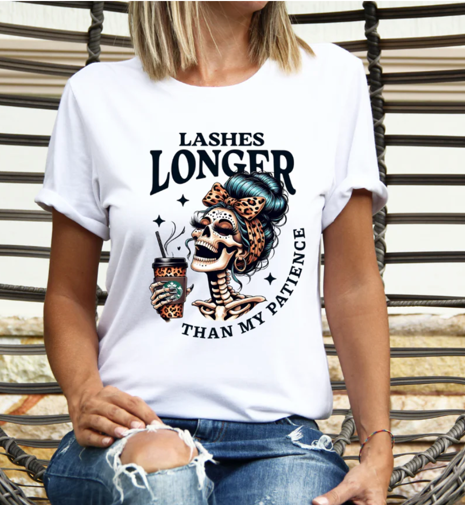 LASHES LONGER T-SHIRT