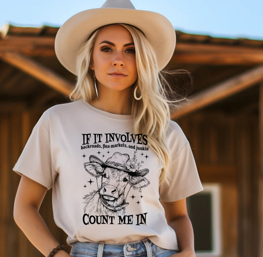 IF IT INVOLVES T-SHIRT