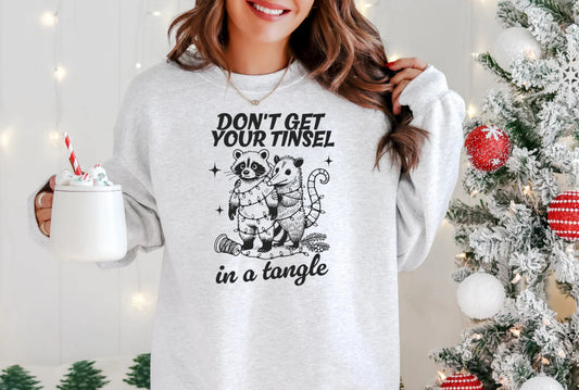 TINSEL IN A TANGLE T-SHIRT