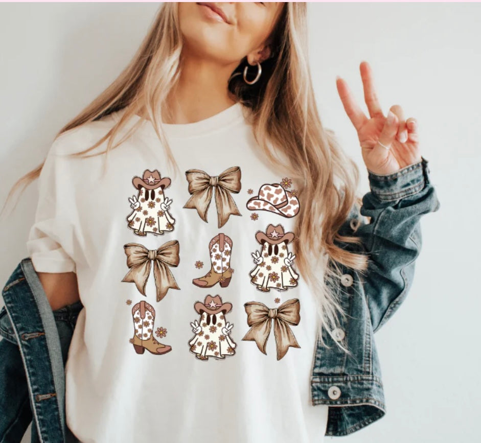 COWBOY HALLOWEEN T-SHIRT