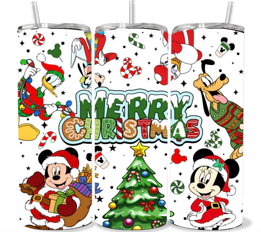 20 OZ DISNEY CHRISTMAS TUMBLER