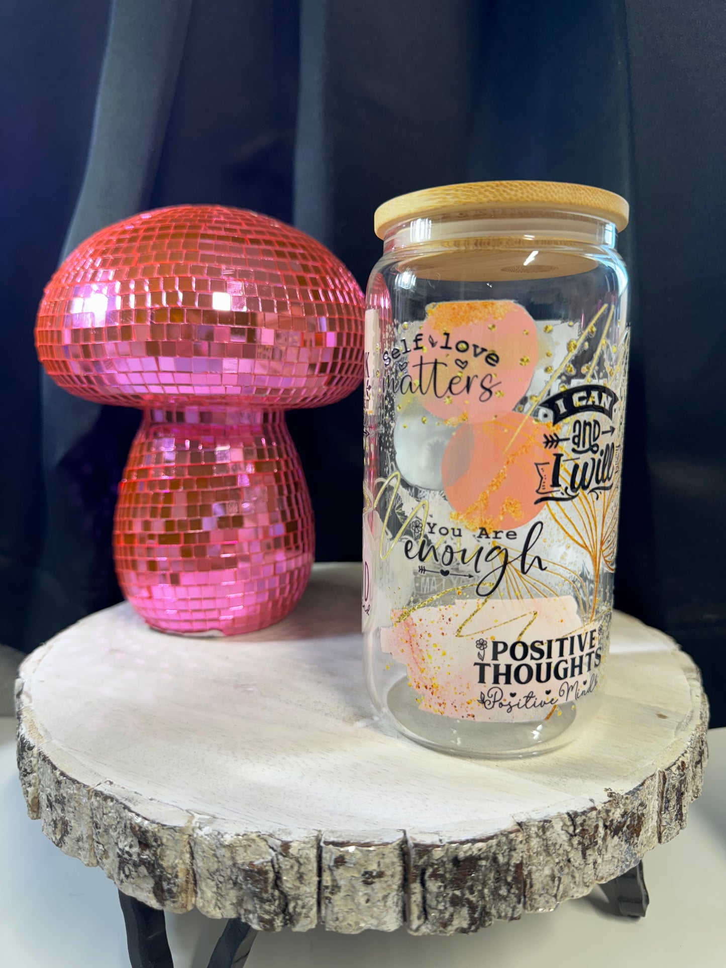 16 OZ SHE IS GLASS CUP