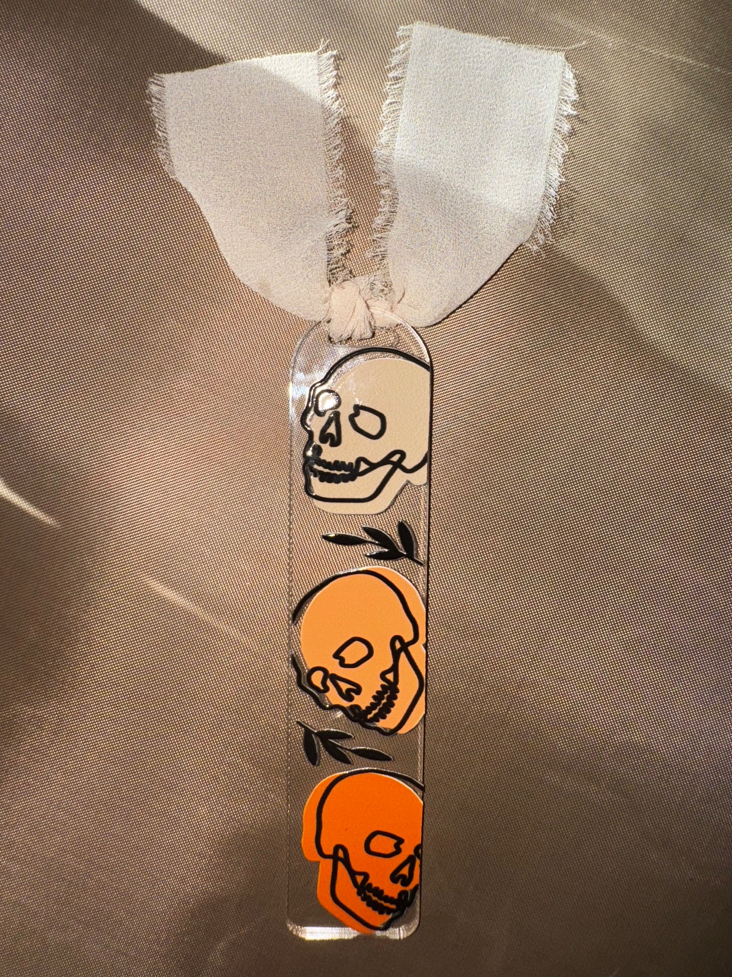 SKULL BOOKMARK