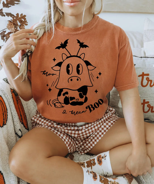 MOO..I MEAN BOO T-SHIRT