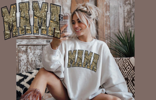 MAMA CAMO T-SHIRT