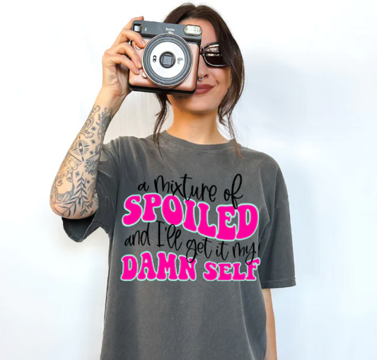 A MIXTURE OF SPOILED T-SHIRT