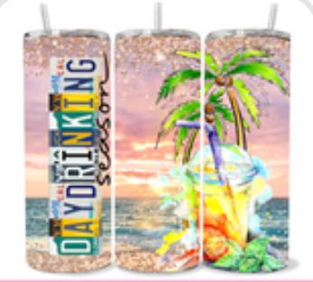 20 OZ DAY DRINKING SEASON TUMBLER