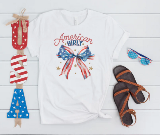 AMERICAN GIRLY T-SHIRT