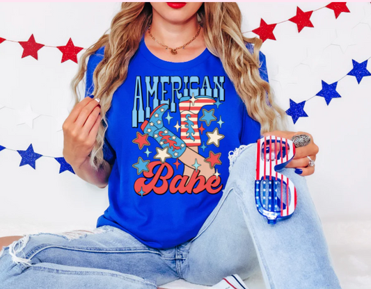 AMERICAN BABE BOOTS T-SHIRT